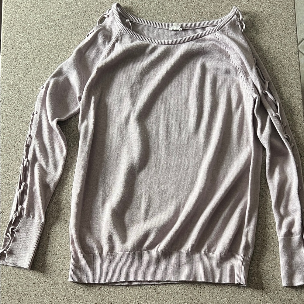 Garage Lavender Knit Sweater